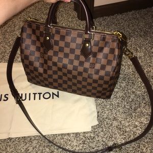 Speedy Bandouliere 30 Damier Ebene